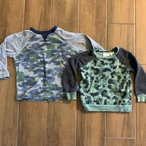 Boys 2T Camouflage Long Sleeve Bundle